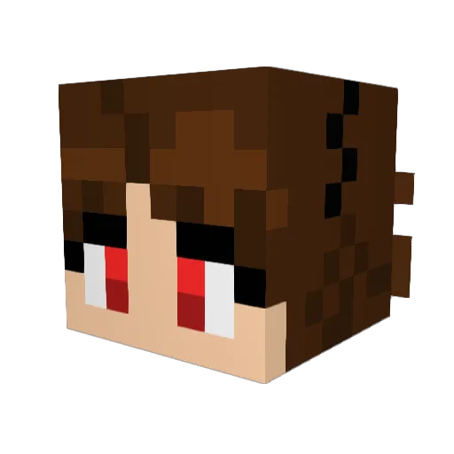 rambobest_163 Minecraft avatar head, 3D render