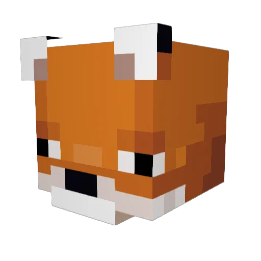 ramborocky123 Minecraft avatar head, 3D render