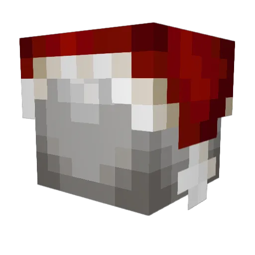 raminomas Minecraft avatar head, 3D render