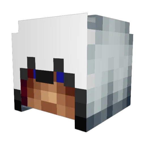 ramon_moreno Minecraft avatar head, 3D render