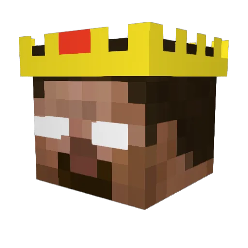ramviken Minecraft avatar head, 3D render