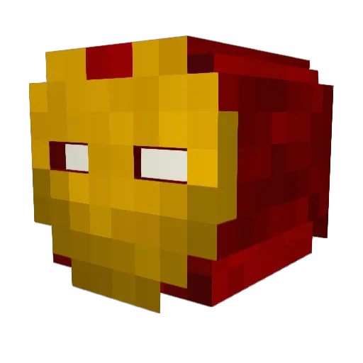 ramy353 Minecraft avatar head, 3D render