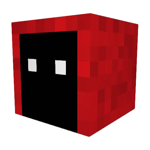 random_manLover Minecraft avatar head, 3D render