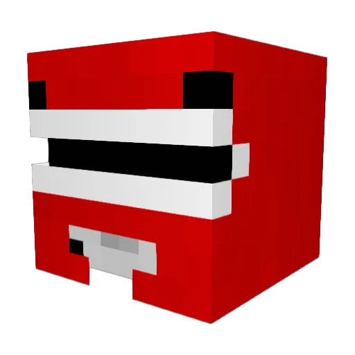 randomkilla88 Minecraft avatar head, 3D render