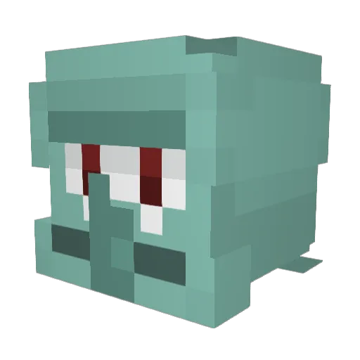 randomman1697 Minecraft avatar head, 3D render