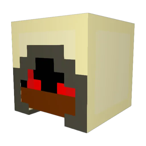 randomman3616 Minecraft avatar head, 3D render