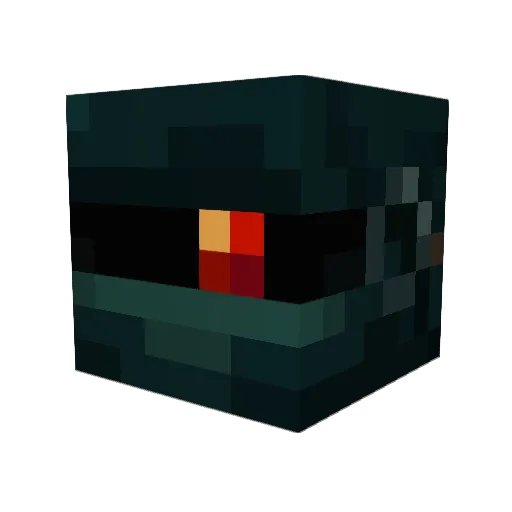 randomscorpion Minecraft avatar head, 3D render