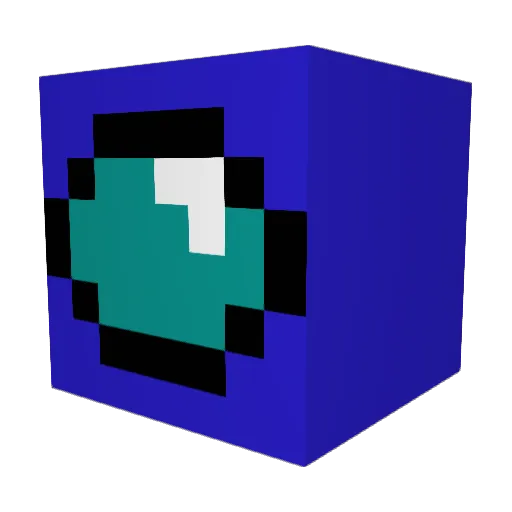 randomsprinkle2 Minecraft avatar head, 3D render