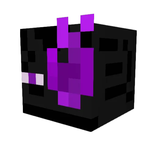 randomsuff1 Minecraft avatar head, 3D render