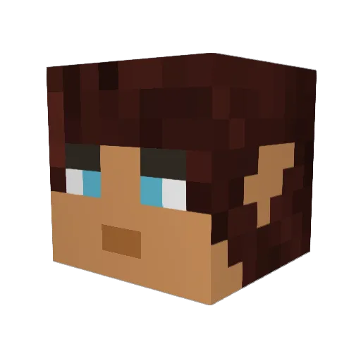 rang3r0wns94 Minecraft avatar head, 3D render