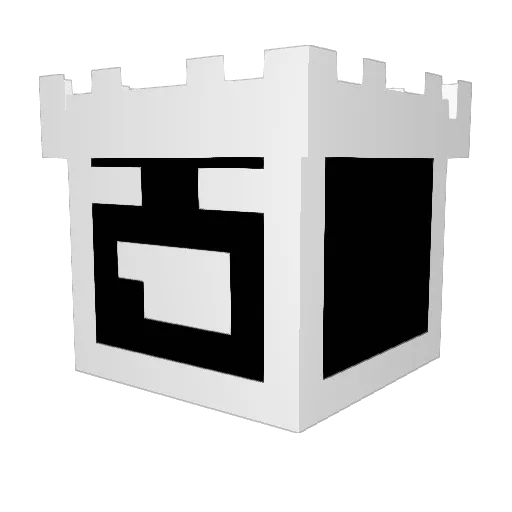 rangadanga Minecraft avatar head, 3D render