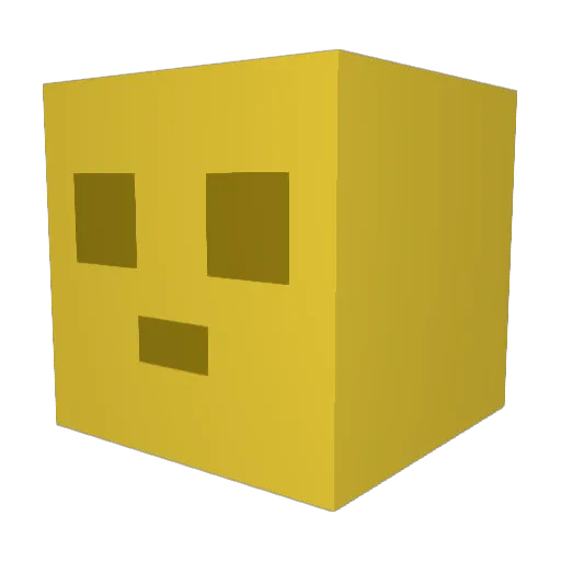 rangalus Minecraft avatar head, 3D render