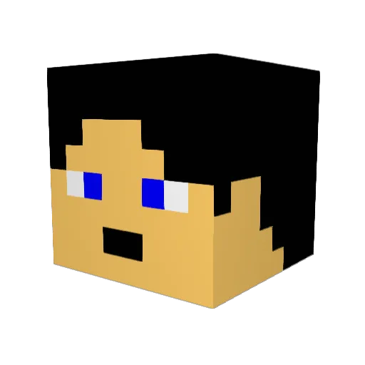 ranger1953 Minecraft avatar head, 3D render