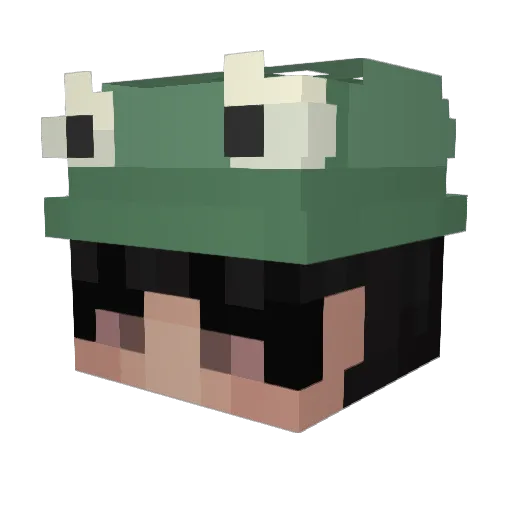 ranger52461 Minecraft avatar head, 3D render