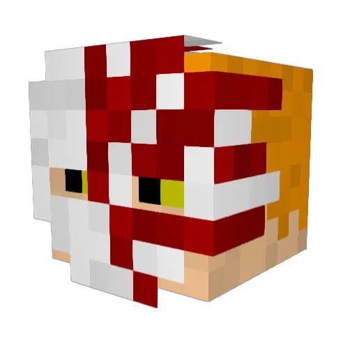 rangers17 Minecraft avatar head, 3D render