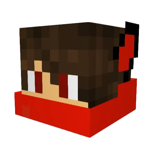 rangmaster123 Minecraft avatar head, 3D render