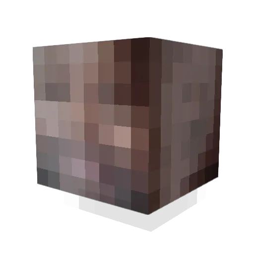 rano69 Minecraft avatar head, 3D render