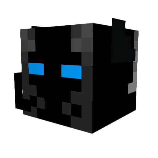 ranyarg8 Minecraft avatar head, 3D render