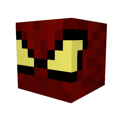 rap4922 Minecraft avatar head, 3D render