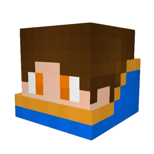 raphael_stouder Minecraft avatar head, 3D render