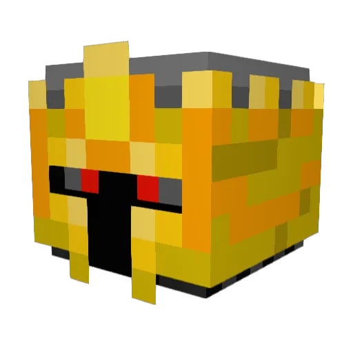 raphaelcatfish Minecraft avatar head, 3D render