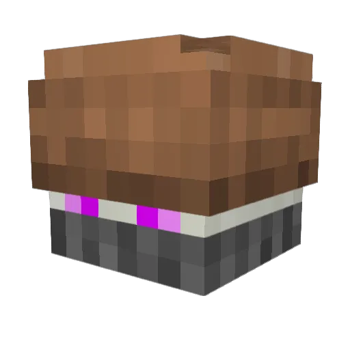 raphaelrupprecht Minecraft avatar head, 3D render