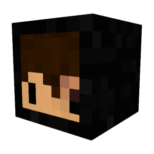 raphiminer Minecraft avatar head, 3D render