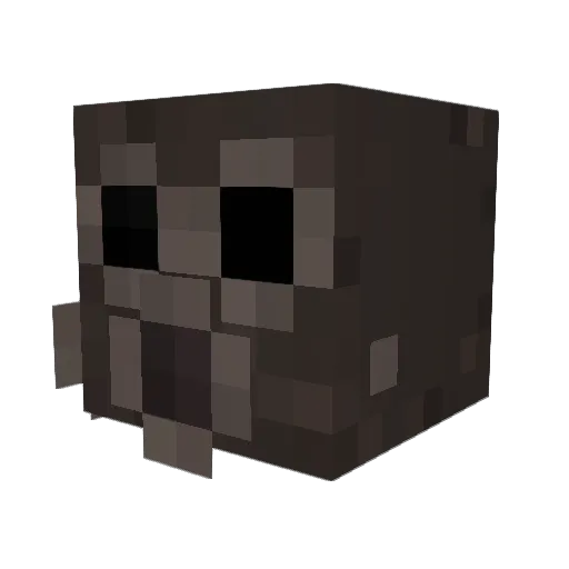 rapier992 Minecraft avatar head, 3D render