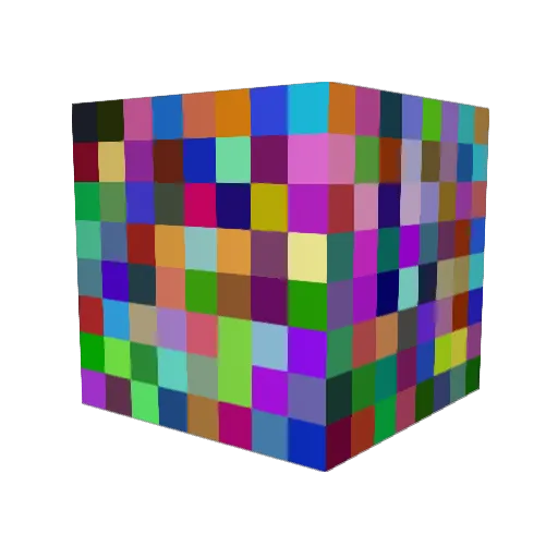 rapri Minecraft avatar head, 3D render