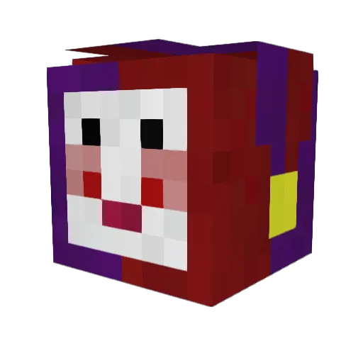 raq_attaq Minecraft avatar head, 3D render