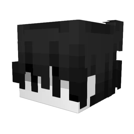 rarixd Minecraft avatar head, 3D render