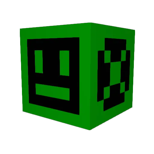 rarre99 Minecraft avatar head, 3D render