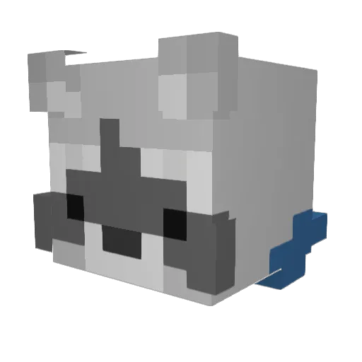 rarytas112 Minecraft avatar head, 3D render