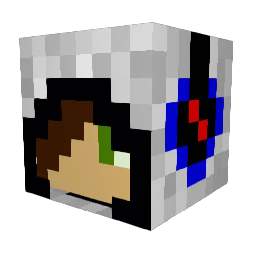 rashood36077 Minecraft avatar head, 3D render