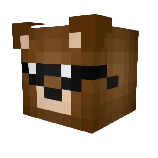 rasmussenmikkel Minecraft avatar head, 3D render