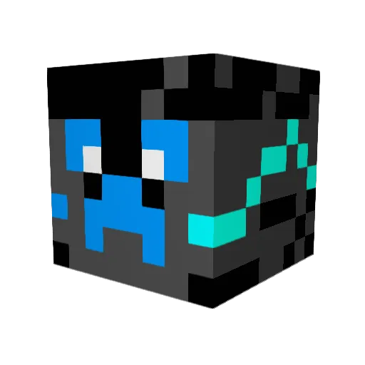 rassermus9 Minecraft avatar head, 3D render