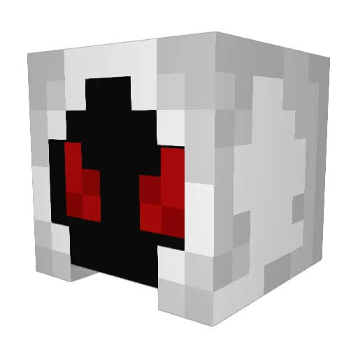 rastV2 Minecraft avatar head, 3D render