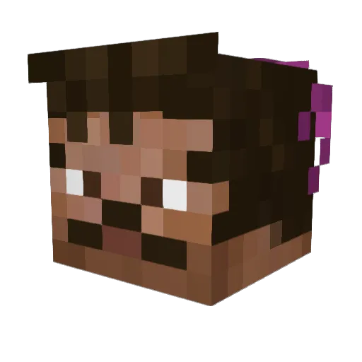 ratalsoni1 Minecraft avatar head, 3D render