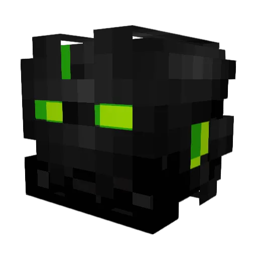 ratanato Minecraft avatar head, 3D render