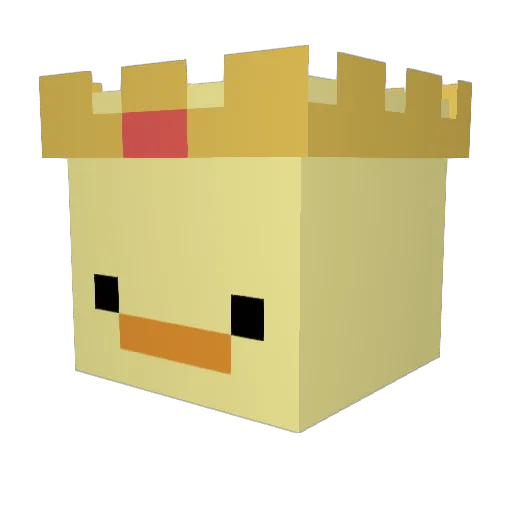 ratatouille699 Minecraft avatar head, 3D render