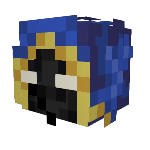 ratboyratboy Minecraft avatar head, 3D render