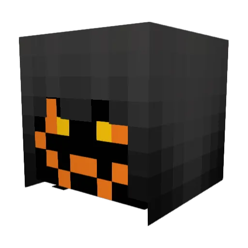 ratcheekambo Minecraft avatar head, 3D render