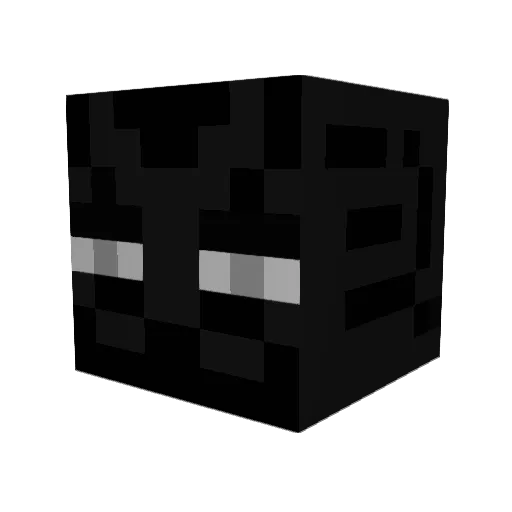 rateotc Minecraft avatar head, 3D render