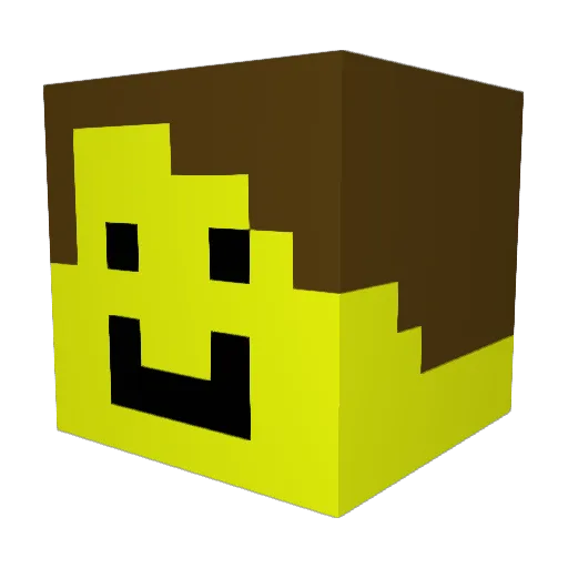 ratobtw Minecraft avatar head, 3D render