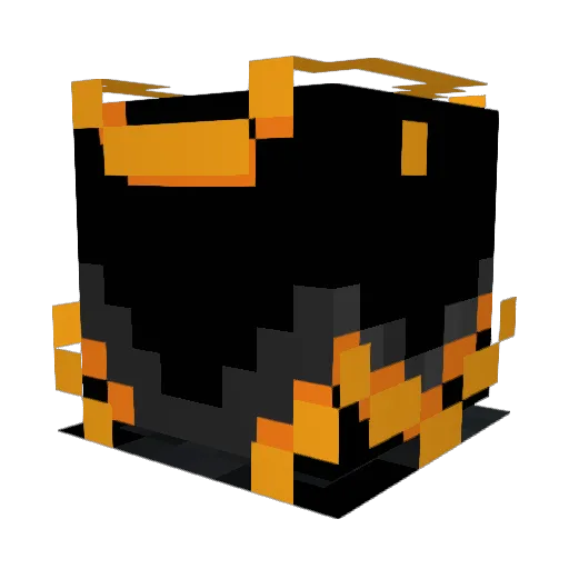 ratyrat Minecraft avatar head, 3D render