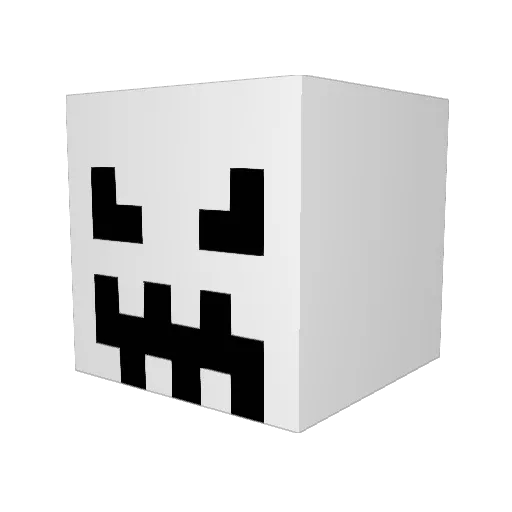 ravenix_Koopa Minecraft avatar head, 3D render