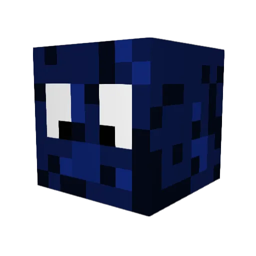 ravinluni Minecraft avatar head, 3D render