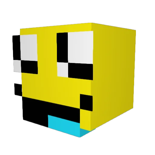 ravioli_26 Minecraft avatar head, 3D render