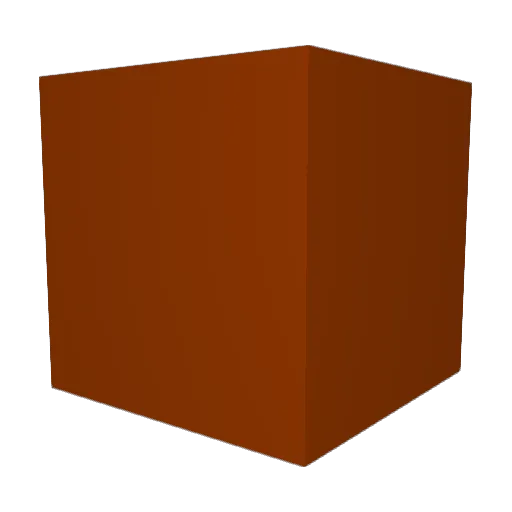 rawburger Minecraft avatar head, 3D render
