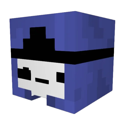 rawrawny Minecraft avatar head, 3D render
